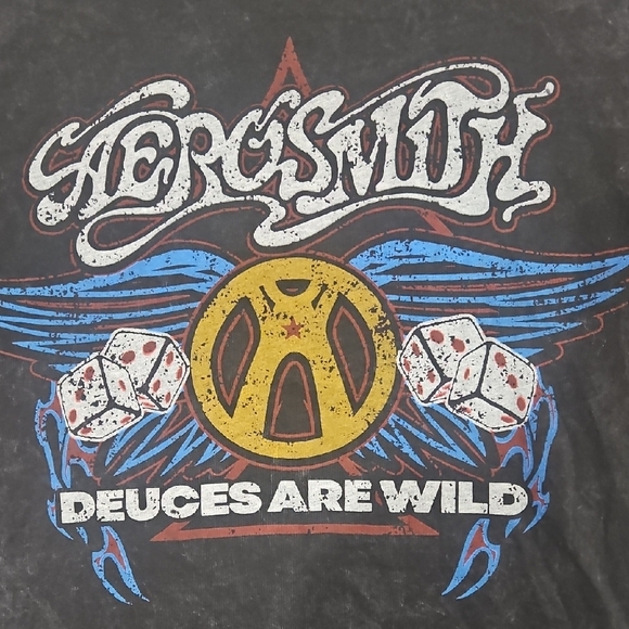 Aerosmith Black Graphic Tee - Short Sleeve - Picture 4 of 4